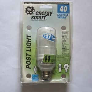 GE Energy Smart 11W Post Light Bulb